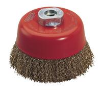 Draper Expert 52637 100mm X M14 Serti Brosse Coupe Métallique