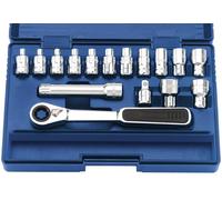 Draper Expert 78673 Clé à cliquet métrique avec jeu de douilles Vortex 13 mm 16 pièces