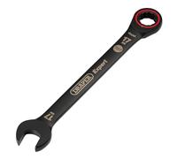 Draper Expert HI-TORQ 03890 Clé mixte à cliquet métrique 17 mm Noir