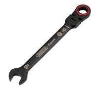 Draper Expert HI-TORQ 03919 Clé mixte à cliquet à tête flexible métrique 13 mm Noir