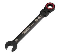 Draper Expert HI-TORQ 03922 Clé mixte à cliquet à tête flexible métrique 15 mm Noir