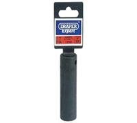 Draper Expert HI-TORQ® 14101 Douille à choc profonde 1/2" 15 mm | Douille hexagonale à 6 pans | Accessoire de clé en acier au chrome vanadium