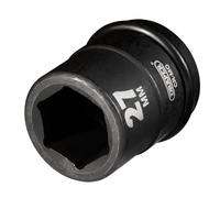 Draper Expert Hi-Torq 28719 Douille à choc 6 pans Carré 3/4" 27 mm Bleu