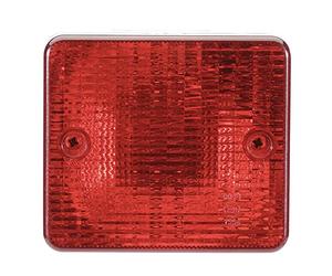Draper Feu antibrouillard arrière 99670 12 V pour remorquage et récupération, Red