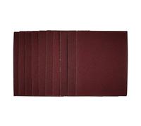 Draper Feuilles De Ponçage 1/4 115 X 150Mm 80 Grit 10 Pack 54717