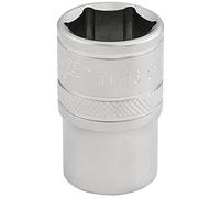 Draper H-af/MS Square Drive 6 point Socket impérial, Bleu, 11/16 et 1/5,1 cm
