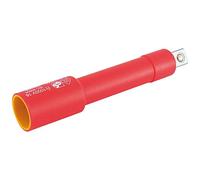 Draper H-ext-vde/B VDE avec un certificat Entièrement isolé Barre d'extension, Bleu, 1/5,1 cm carré d'entraînement, 125 mm