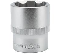 Draper H6-MM Douille 25 mm 6 points Guidage 1/2"