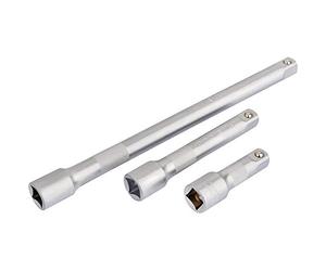 Draper Hd-ext/3 carré d'entraînement Barre d'extension Set, Bleu, 1/5,1 cm, Lot de 3 Pièces