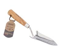 Draper Heritage 99022 Truelle de Transplantation en Acier Inoxydable avec Manche en frêne Marron