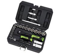 Draper HI-TORQ 24235 Lot de 48 douilles métriques et embouts 6,35 mm et 3/8"
