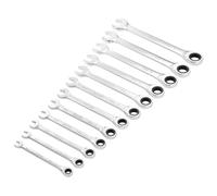 Draper HI-TORQ 27689 Lot de 12 clés mixtes à cliquet métriques