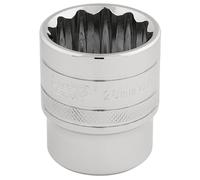 Draper HI-TORQ Douze Points Chrome Douille Longueur Standard 28Mm 33518