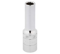 Draper Ht-mm/B plate à 12 points Douille profonde, Bleu, carré conducteur 1/5,1 cm, 10 mm