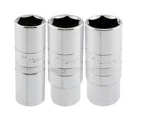 Draper Ht-plug/3 1/5,1 cm SQ DR Lot de Spark Plug Sockets (3 Pièces), bleu