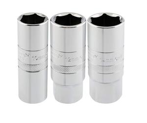 Draper Ht-plug/3 1/5,1 cm SQ DR Lot de Spark Plug Sockets (3 Pièces), bleu