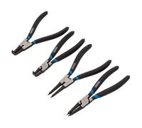 Draper Interne Et Externe Pince Circlip Set 4 Pièce Droit & Courbé 38999