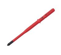 Draper Lame de tournevis interchangeable extra fine de type PZ/SL XP1000 VDE - 16419 - Tournevis électrique de précision, rouge