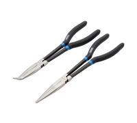 Draper Longue Portée Droit & Courbé Nez Pinces Set 2 Pièce Dentelé Jaws 69287