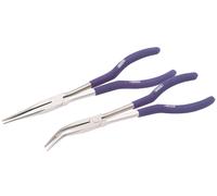 DRAPER Lot de 2 pinces à becs droits XL