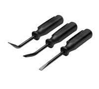 Draper Mini Barre de Levier Set 125mm Noir 3 Pièce Angels 27° Droit & 55° 29729