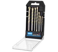 Draper Multi Usage Set Mèche Perceuse 7 PC Brique Béton Pierre Slate Tuile Métal