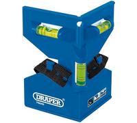 Draper Niveau de poteau rigide - 75042 - Outil de nivellement d'angle et d'angle de clôture, bleu