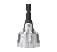 Draper Outil d'ébavurage à chanfreiner externe, 13-19 mm - 10073 - Trois lames en carbure cémenté tige hexagonale à dégagement rapide