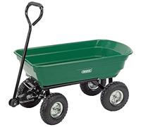 Draper Petit Chariot de Jardin à Bascule, Vert