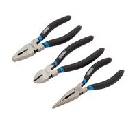 Draper Pinces Set 3 Pièce Combinaison Long Nez Et Diagonale 07056