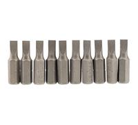 Draper Plain Slot Screwdriver Bit 4.5Mm 1/4" Hex 25Mm Long (Pack De 10) 64027