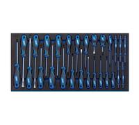 Draper Poignée Souple Screwdriver En Complet Tiroir Eva Insert Plateau 27 Pièce