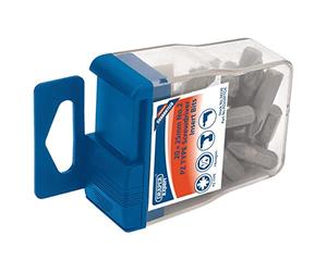 Draper PZ2/20ttc/C Numéro 2 PZ type Insert Embouts en plastique étui de rangement, Bleu, 1/10,2 cm, Lot de 20
