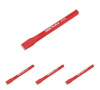 Draper Redline 68611 19 x 200 mm Ciseau à froid, 68611, Bleu (Lot de 4)