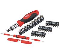 Draper-Redline 68960 Soft Grip-Tournevis à cliquet/douilles et embouts - 32 pièces