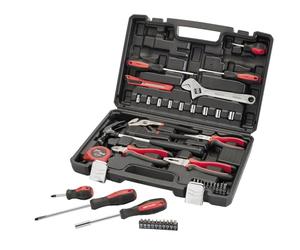 Draper Redline 70382 Kit d'outils (43 pièces) Rouge et noir, taille unique
