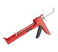 Draper Redline Calfatage Pistolet 310ml Demi Tonneau Cadre Acier Revêtu Poignée