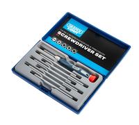 Draper Réversible Précision Screwdriver Set 14 IN 1 Double Embout Lames 78925