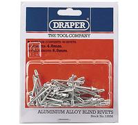 Draper Rivets aveugles 13556, 4 mm x 5,6 mm, bleu, lot de 50