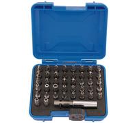 Draper Sécurité Screwdriver Bout Set 43 Pièce 0.6cmD Torx Pozi Croix Hex Tri