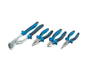 Draper SGPS/4 Lot de 4 pinces à grip doux Bleu