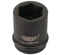 Draper Square Drive Expert Hi-Torq 93241 Douille à choc 6 pans Bleu 28 mm