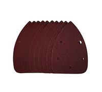 Draper SSD2 42633 Lot de 10 feuilles abrasives avec crochet et boucle, grain assorti, 140 mm, SSD2