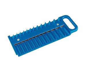 Draper ST26 Plateau à douille magnétique pour 26 douilles, Bleu, 1/10,2 cm