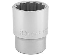 Draper T-MM/B Douille carrée 3/4 12 points (30 mm), Bleu, 30 mm