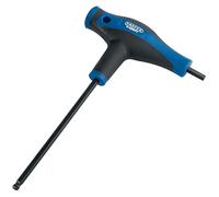 Draper Thex/SG/B Expert Soft Grip "T" Poignée hexagonale et e boule, Bleu, 6.0 mm
