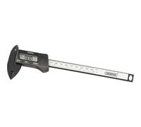 Draper Tools 24816 Jauge Pied à coulisse numérique 150 mm fibre de carbone