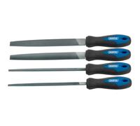 Draper Tools Ensemble de limes d' ingénieur 4 pcs 200 mm 44962