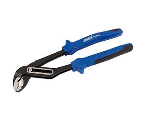 Draper Tools Ewph1 Expert Heavy Duty Soft Grip Pinces multiprises, Bleu, 200 mm