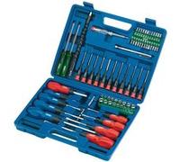 Draper Tools Jeu de tournevis, douille et embout 70 pcs 40850 G